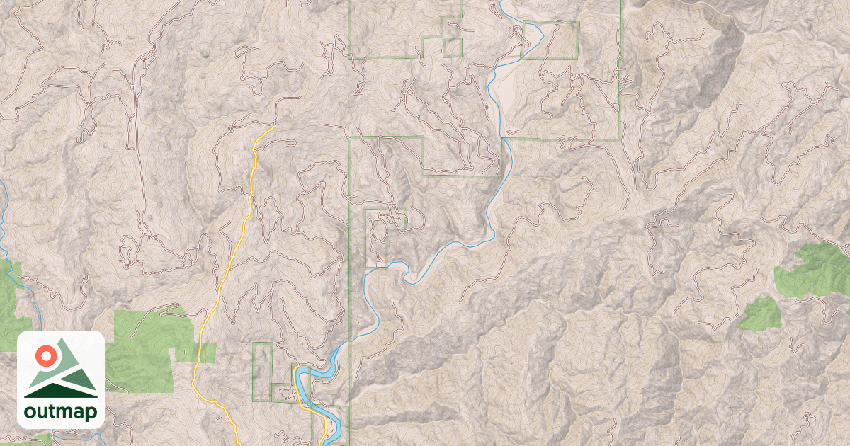 Map of CHETCO RIVER