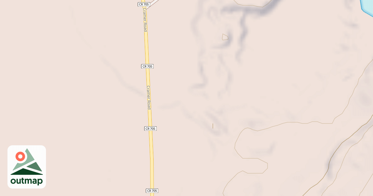 Map of HARRIET LAKE PIT