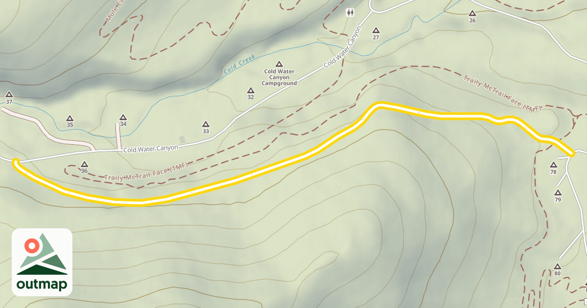 Map of Clear Water Horse Corral Loop