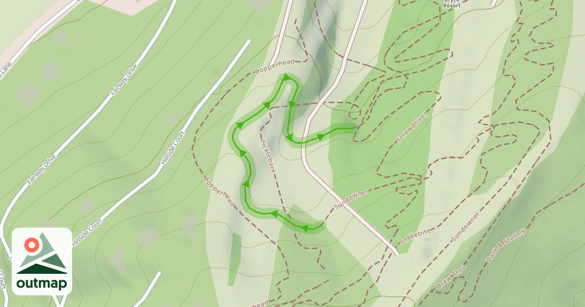 Map of Sundowner