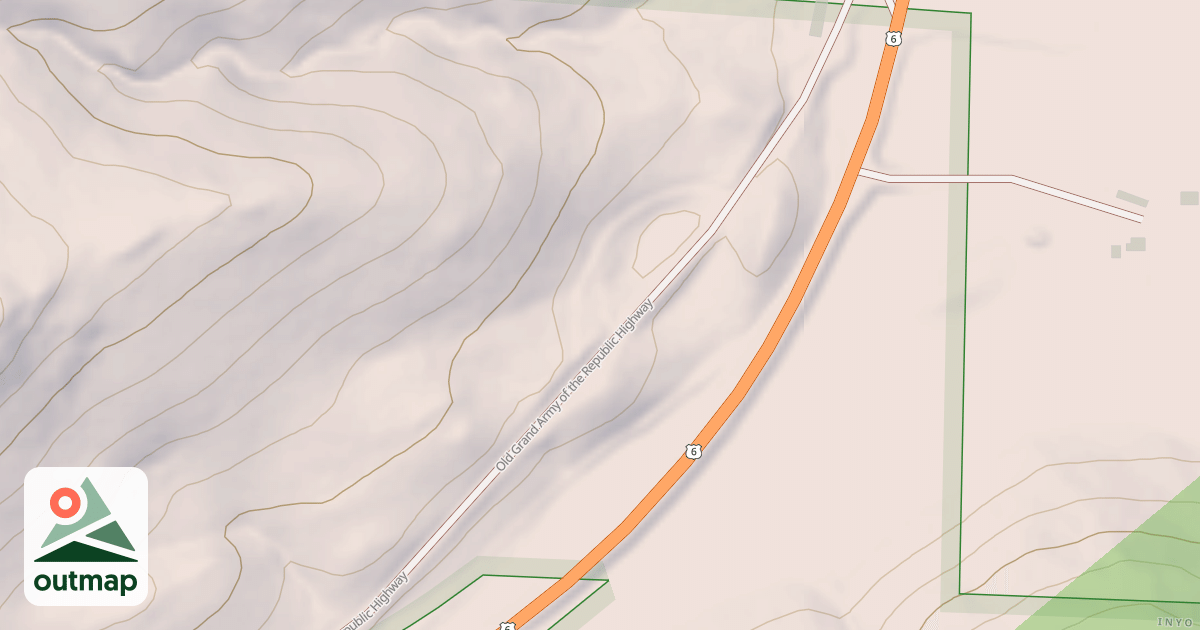 Map of USFS National Forest System Roads {B8C72FF9-E96B-4171-AE9A-F67B465DF390}