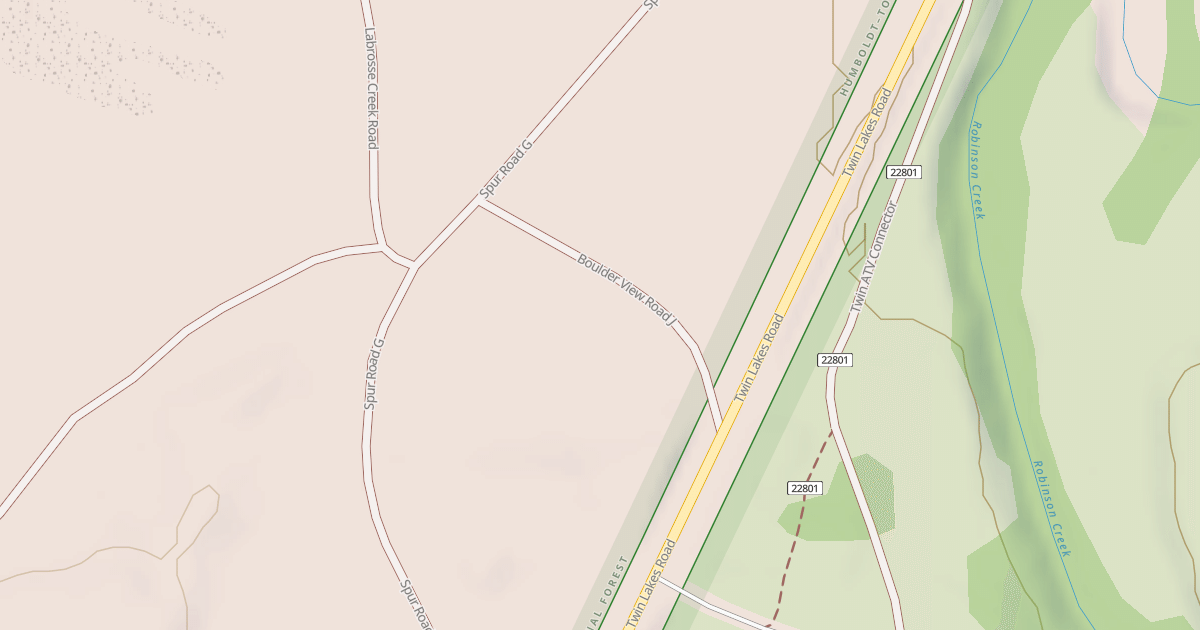 Map preview of BOULDER VIEW ROAD J