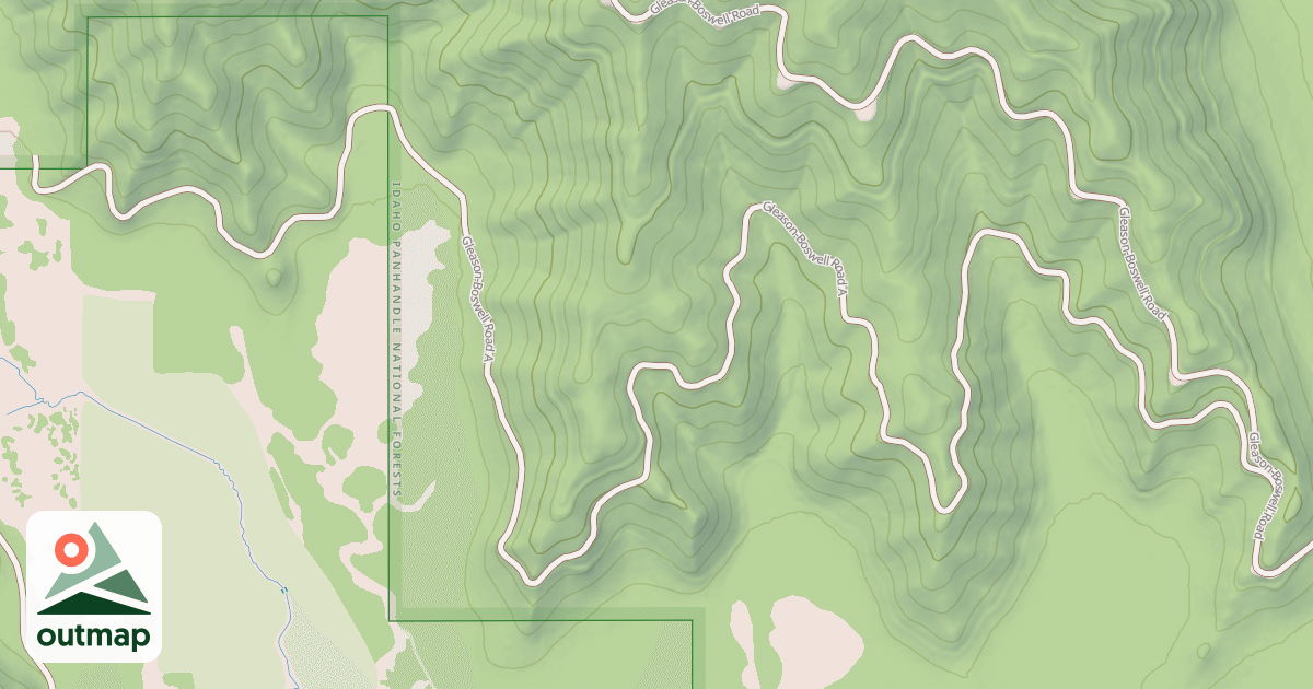 Map of GLEASON-BOSWELL A