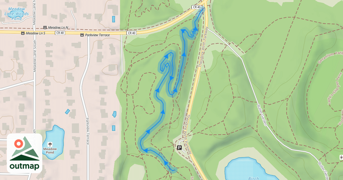 Map of Southwest Wirth