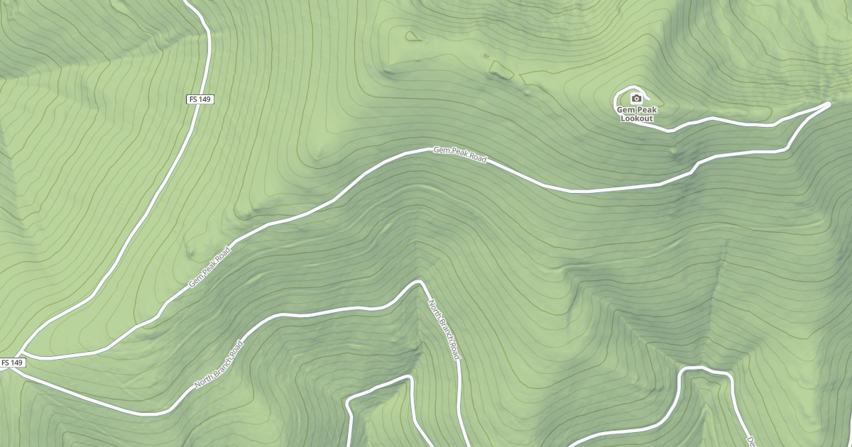 Map preview of GEM PEAK