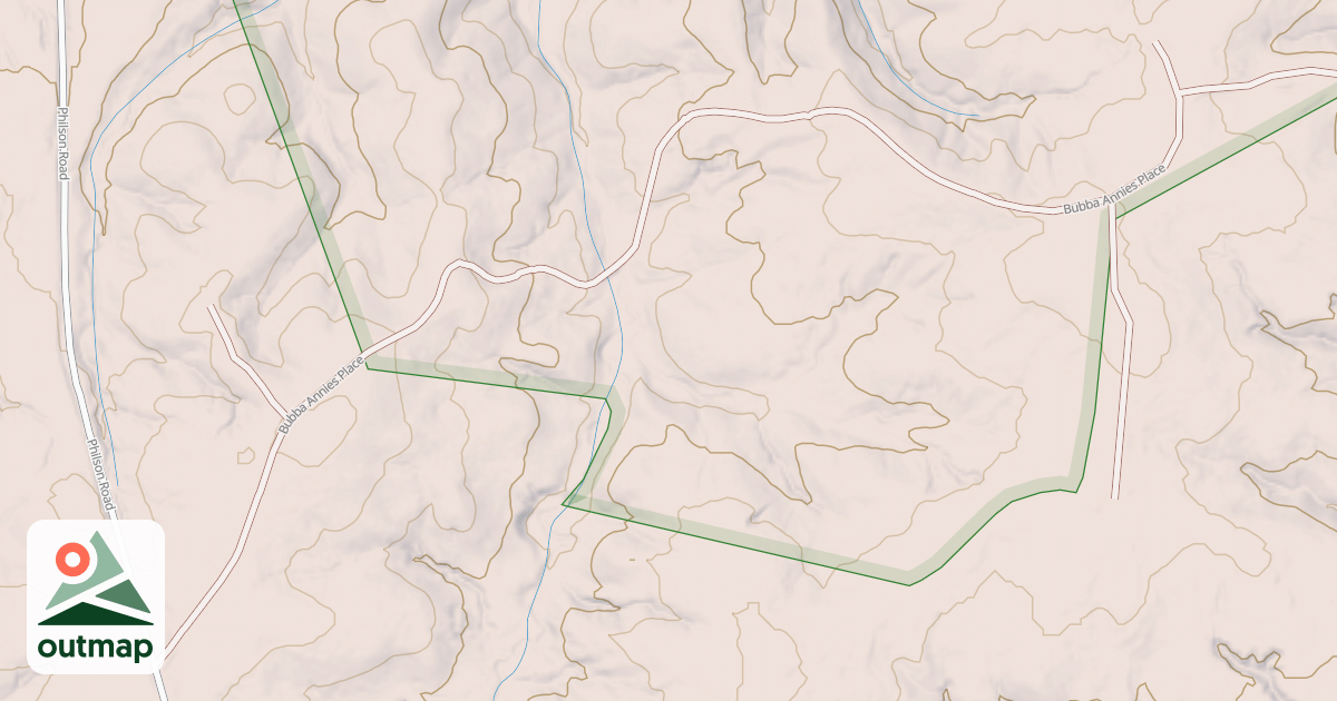 Map of BUBBA-ANNIE'S PLACE