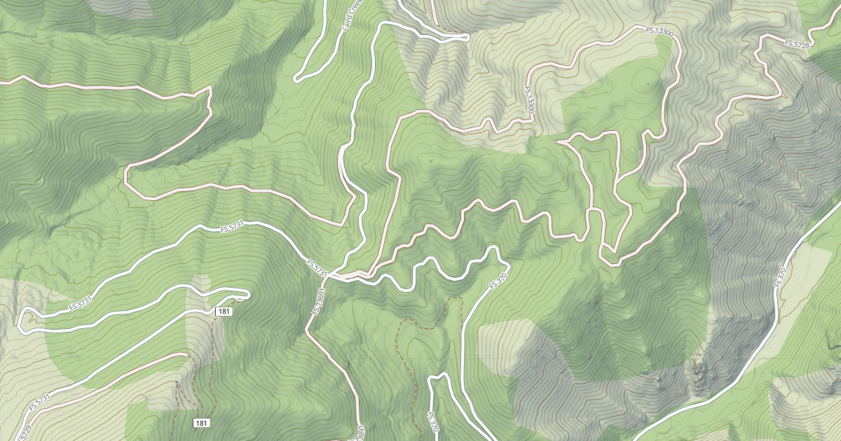 Map preview of (FDR) WARM SPRINGS-LAIRD