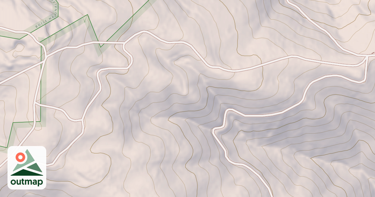 Map of FLINT-DECKER CRK SPUR B