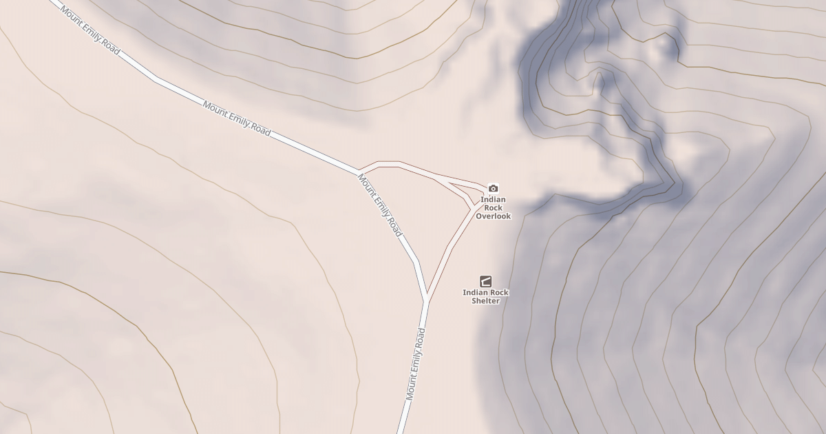 Map preview of USFS National Forest System Roads {C3810CCE-D76C-49BE-BB83-FAFCCB6C89C5}
