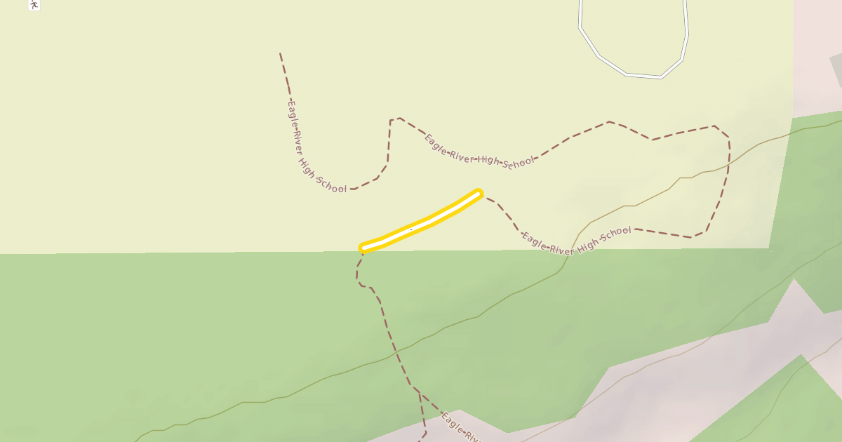 Map preview of Eagle River High School