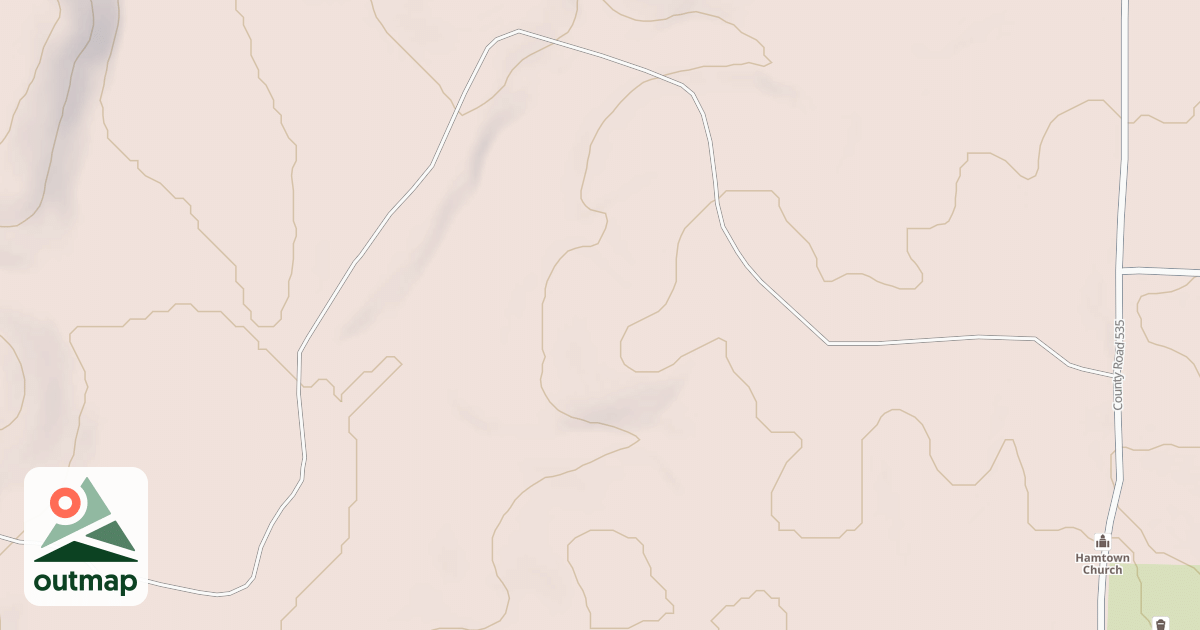 Map of HAMTOWN CHURCH