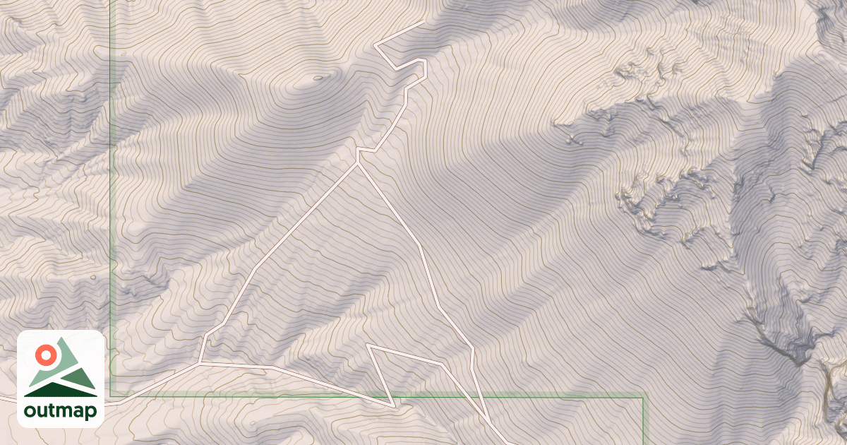 Map of KING CANYON ROAD (HANG GLIDER)