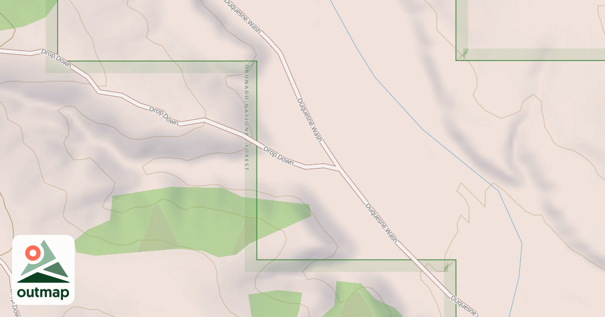 Map of DROP DOWN