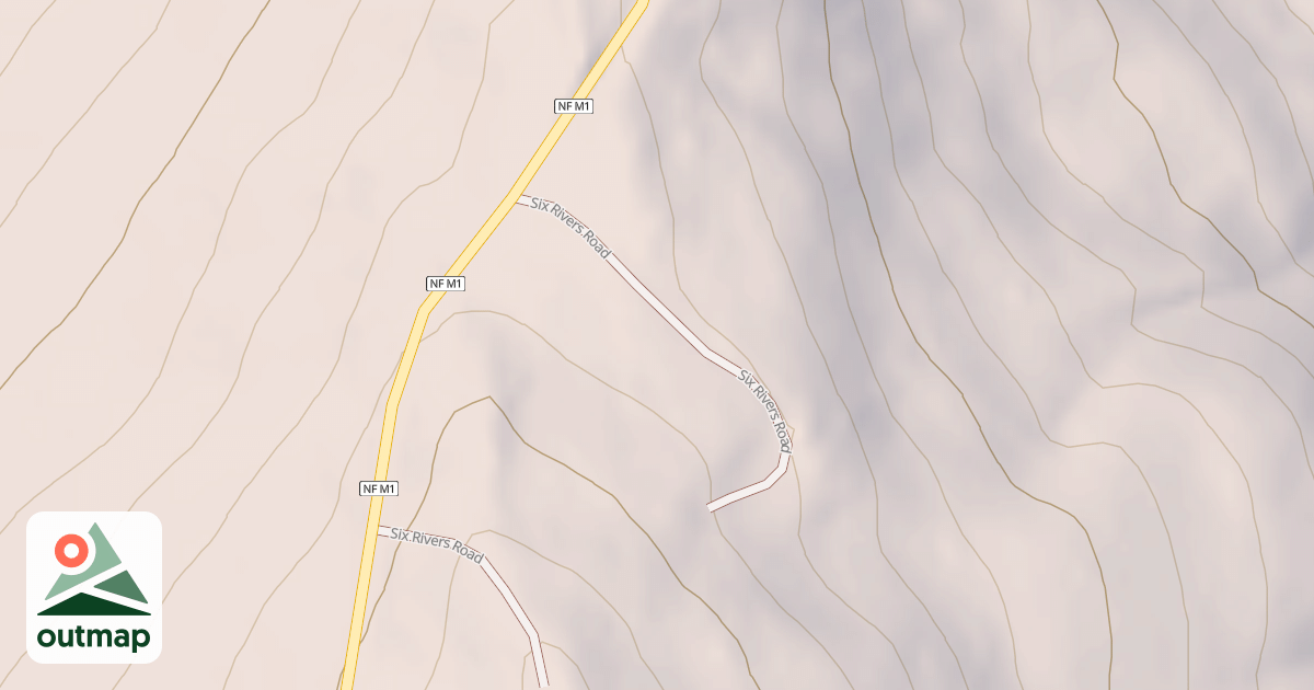 Map of SIX RIVERS