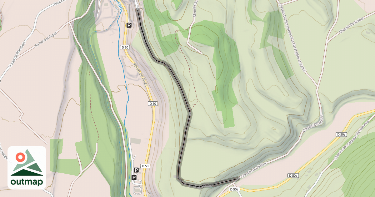 Map of Les Fontenettes