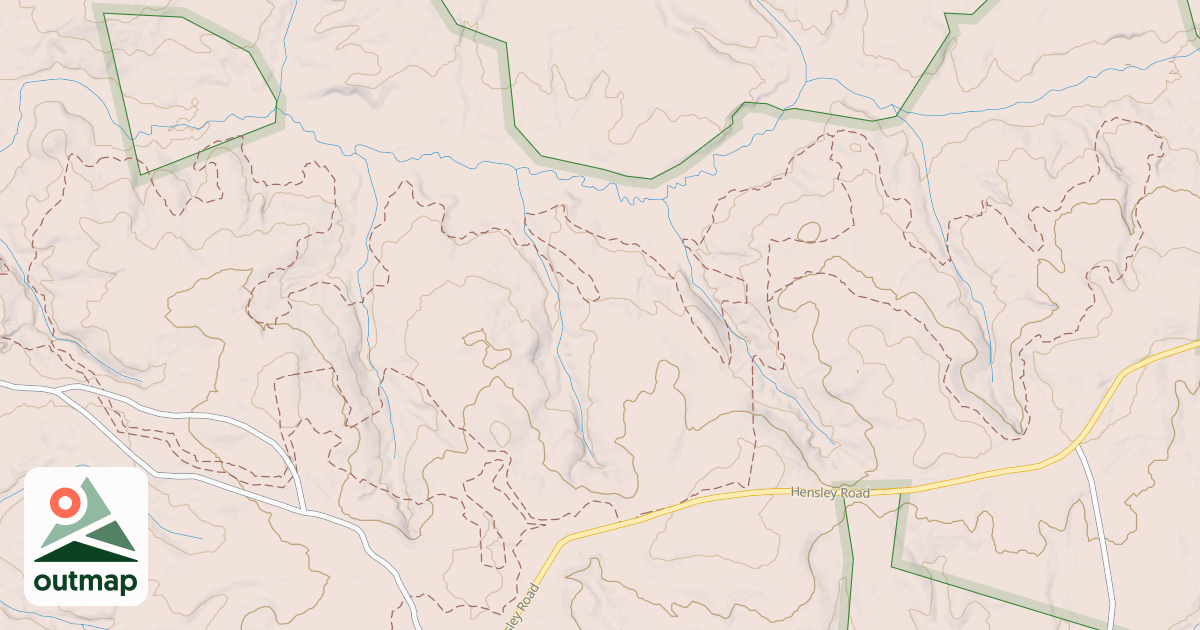 Map of USFS Motor Vehicle Use Map Trails 17330