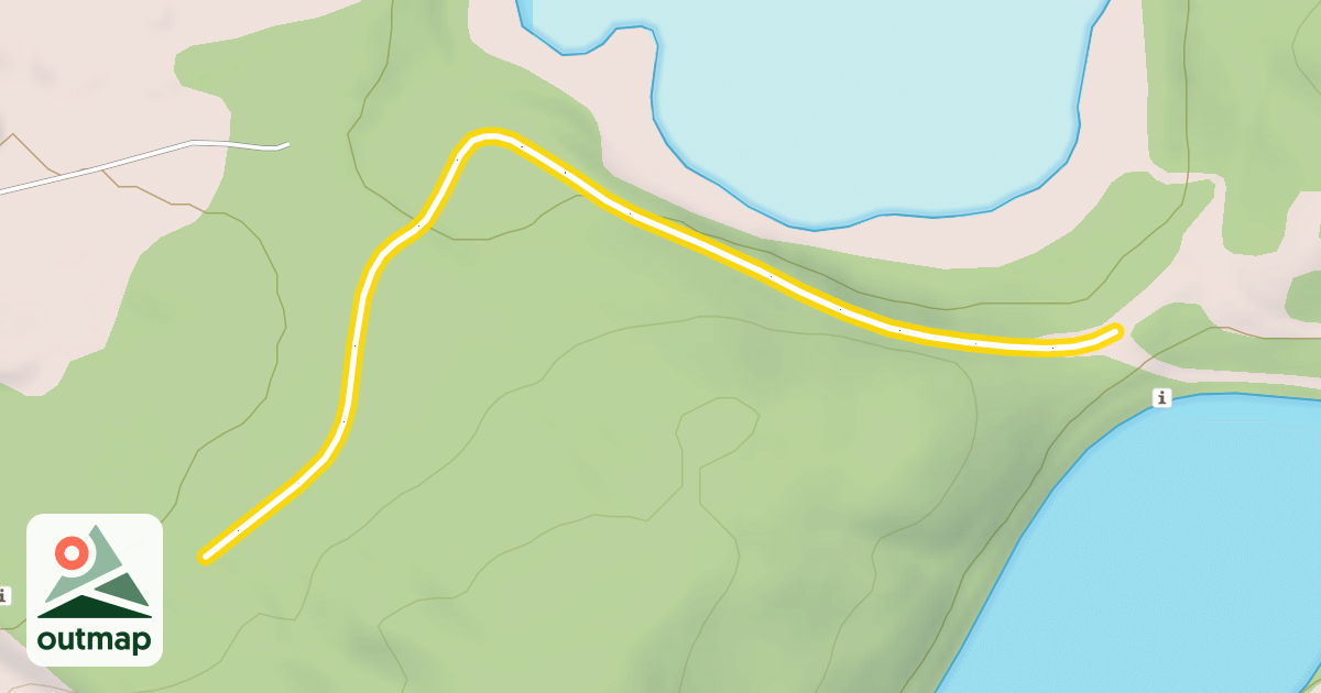 Map of Whispering Pines Trail