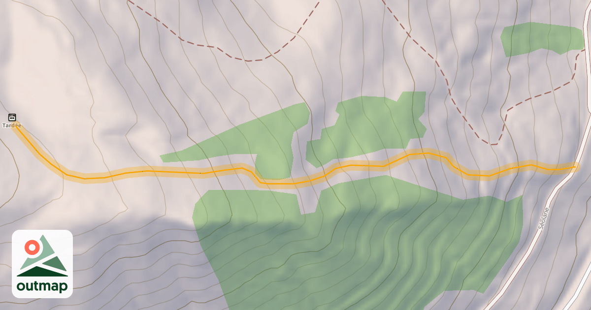 Map of Marmottes Hors Piste