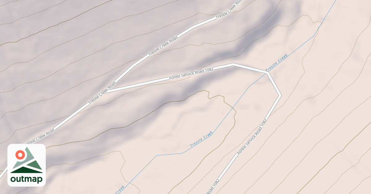 Map of COCHRAN DRAW