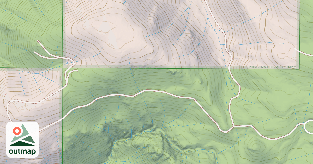 Map of BOX CANYON