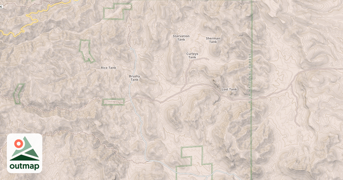 Map of TIERRA BLANCA