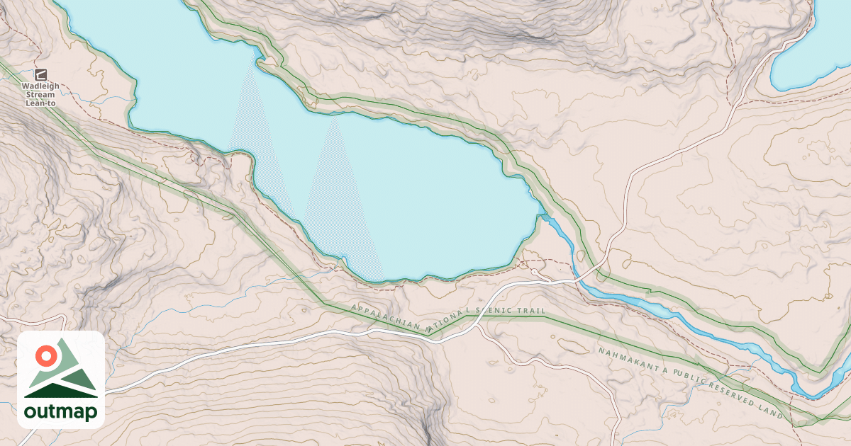 Map of Shared Use Road