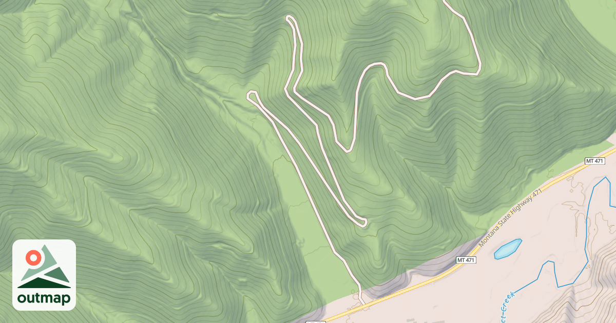 Map of BRUSH SHAMROCK
