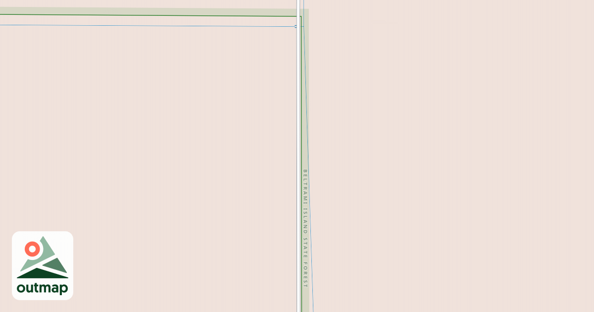 Map of Warroad/Roseau Trails