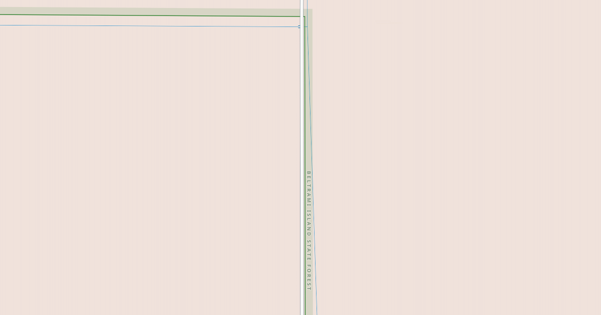 Map preview of Warroad/Roseau Trails