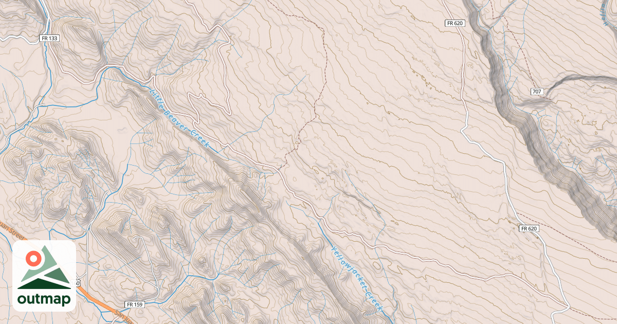 Map of LITTLE BEAVER