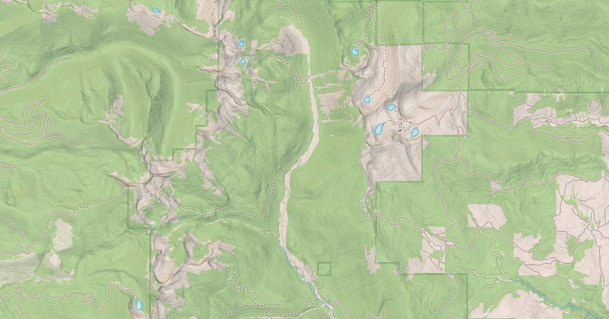 Map preview of PACK RIVER