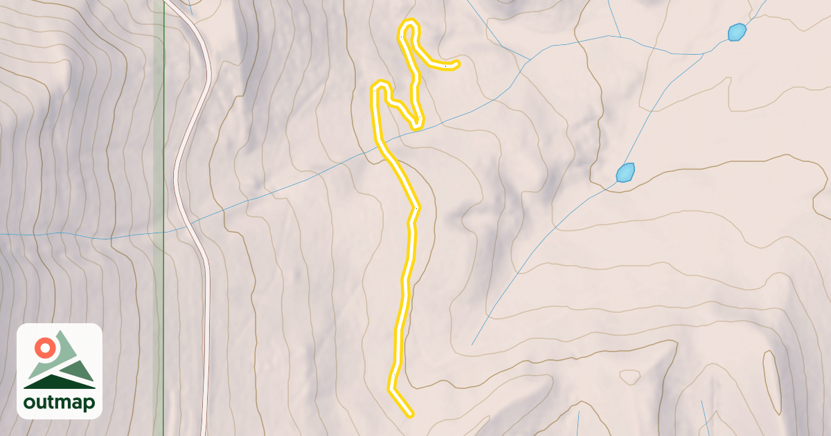 Map of Lower Holdens