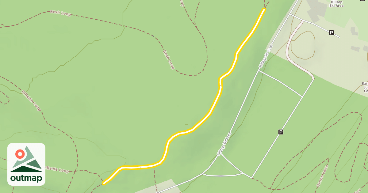 Map of Abbott Multi-use Trail