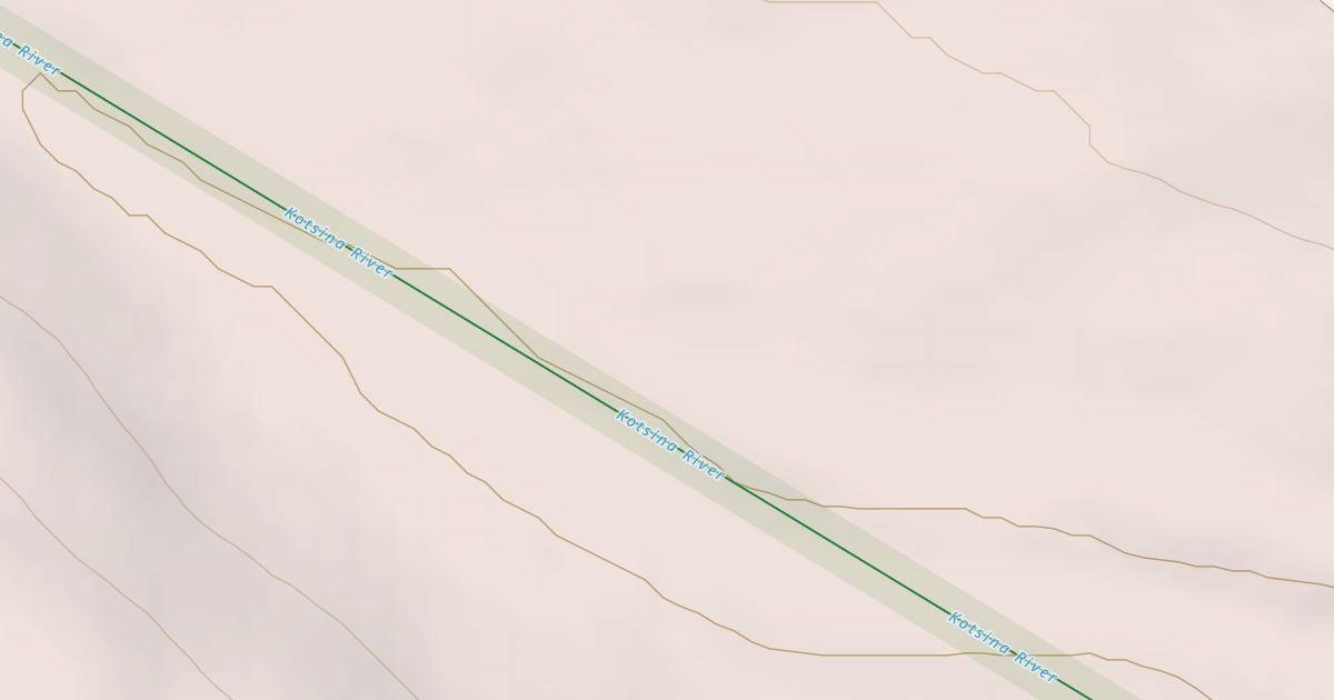 Map preview of Kotsina River Trail