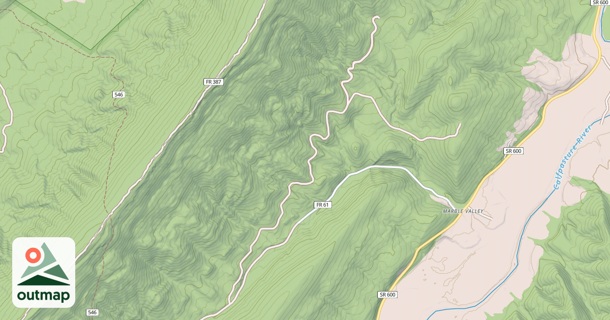 Map of BETTYS HILL
