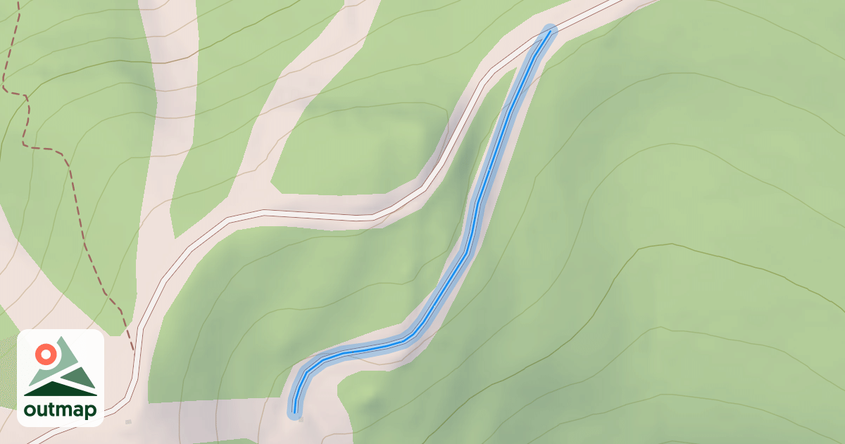 Map of Black Daimaonds Pass