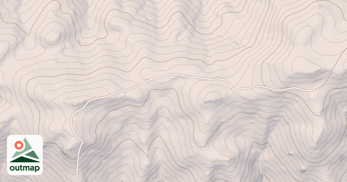 Map of COLD SPRINGS RIDGE