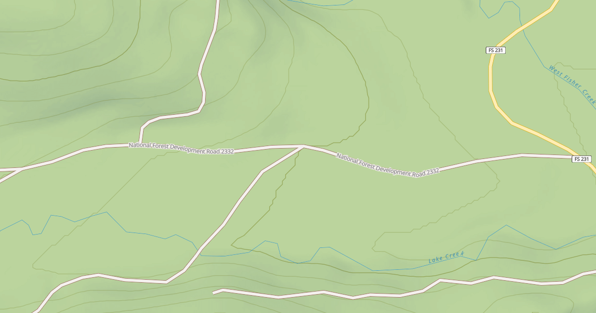 Map preview of BRAMLET CREEK