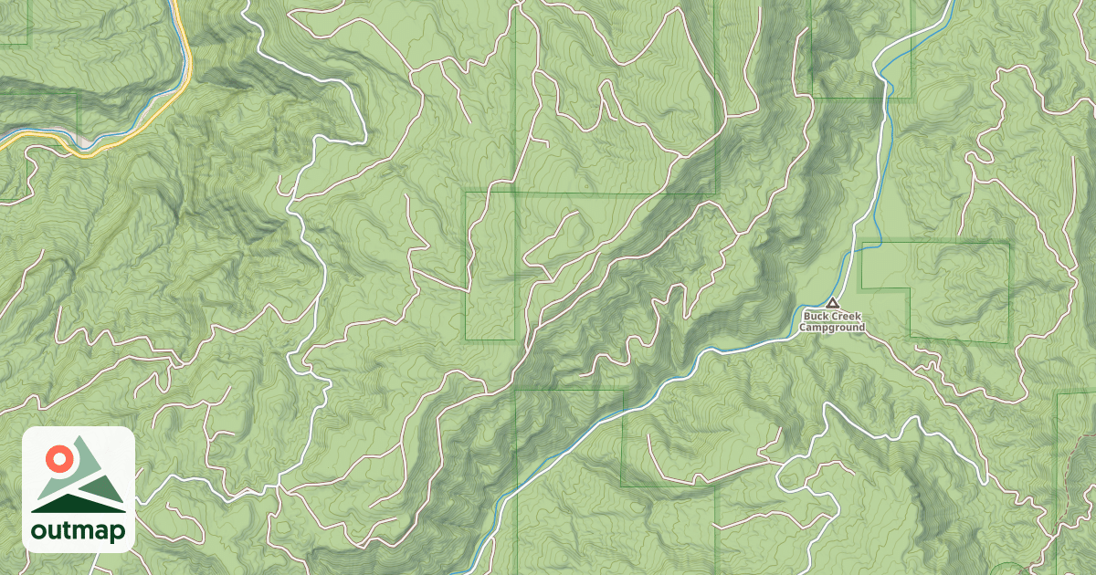 Map of HILLIS CREEK