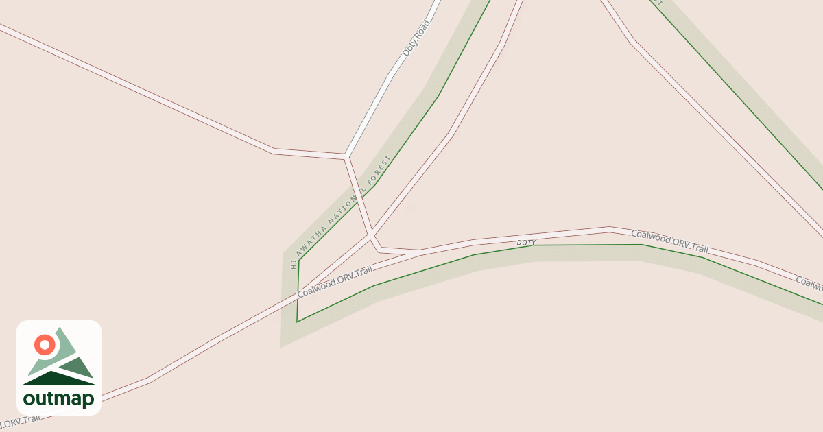 Map of DOTY LOOP SPUR BB