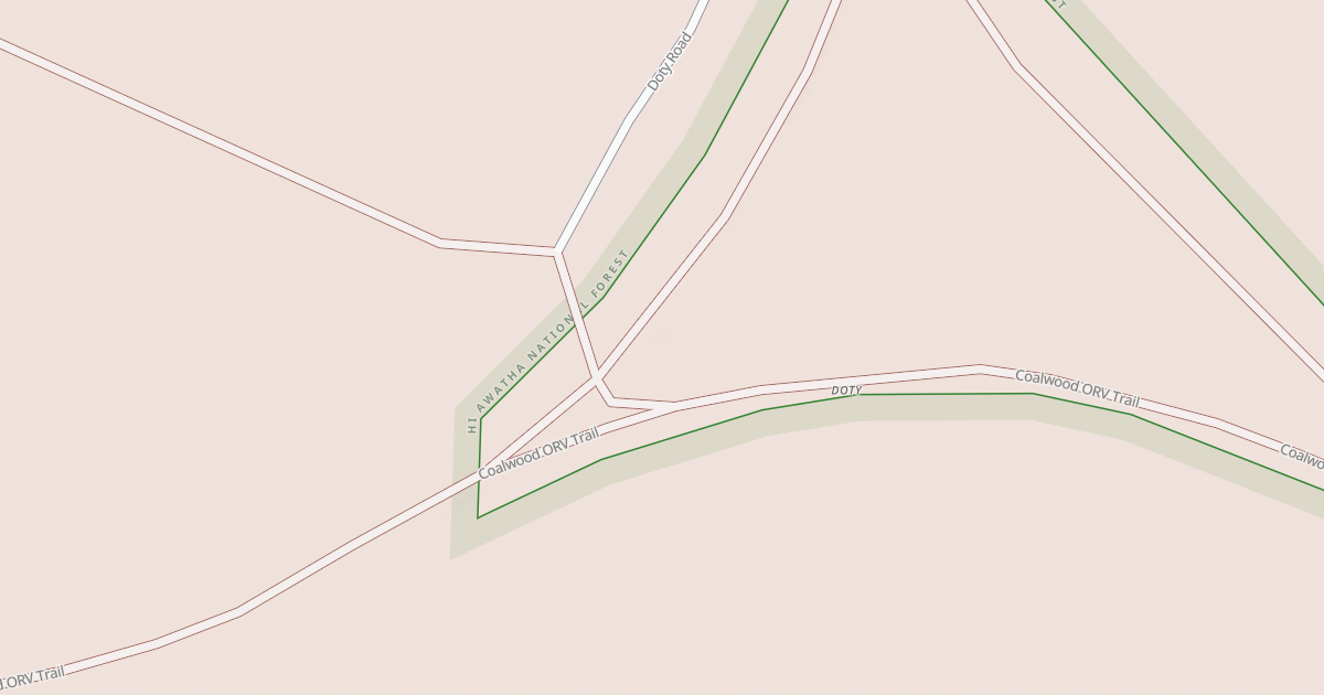 Map preview of DOTY LOOP SPUR BB