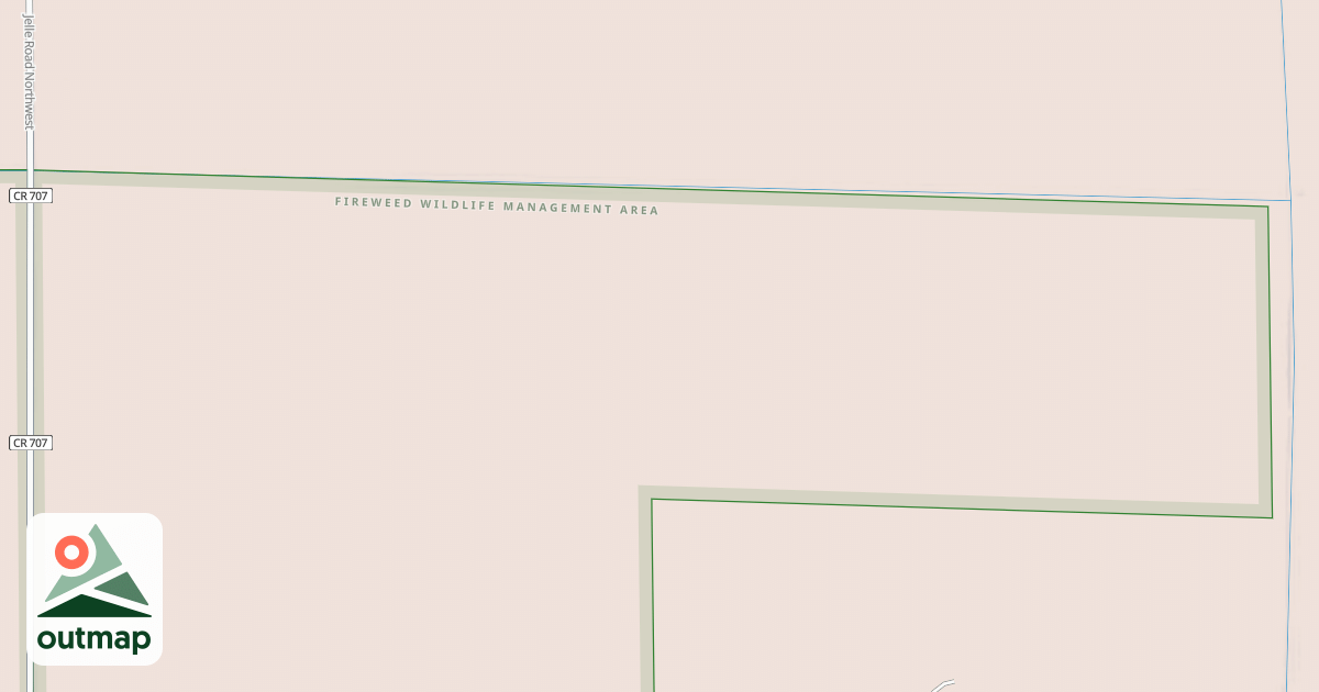 Map of Fourtown-Grygla Trail System
