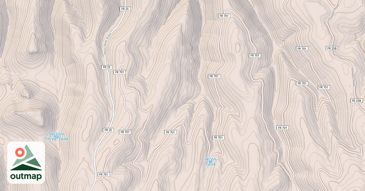Map of DOUBLE TS.