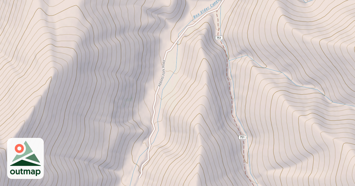 Map of DRY FORK-81011