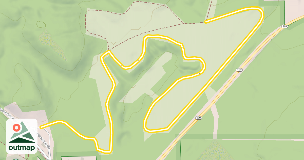 Map of Meadow Trail