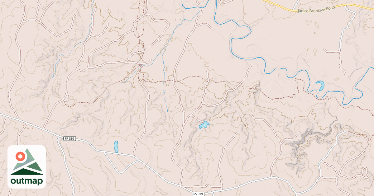 Map of USFS National Forest System Roads {9FBA32DB-8BD3-4EA4-B8CF-56524A9E4ED9}