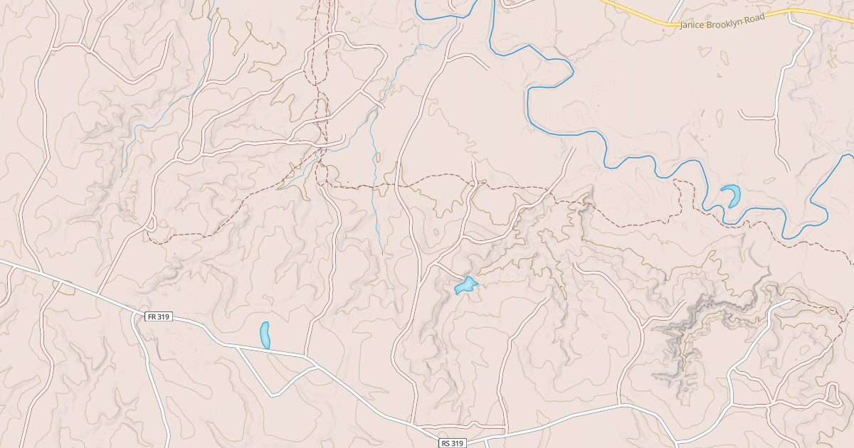 Map preview of USFS National Forest System Roads {9FBA32DB-8BD3-4EA4-B8CF-56524A9E4ED9}