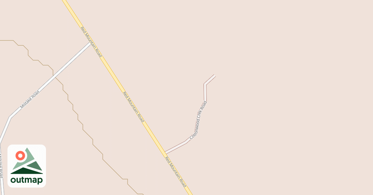 Map of COTTONWOOD CREEK