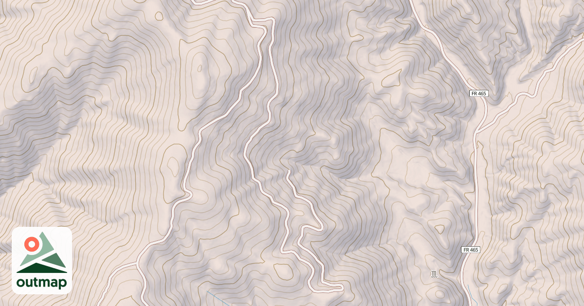 Map of WARSWACK CR. SPUR B