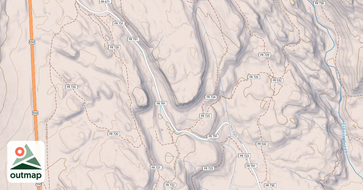Map of CHRIS PARK